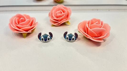 Clous d'oreilles Pailletés Stitch Disney